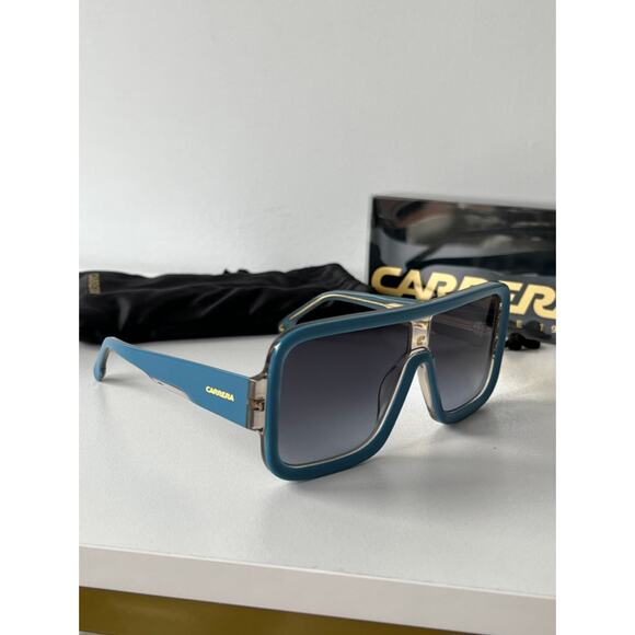 NEW Carrera Flaglab 14 Aviator Sunglasses in Blue - Picture 7 of 11